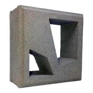 บล็อคช่องลม หินขัด 20x20x9 ซม.